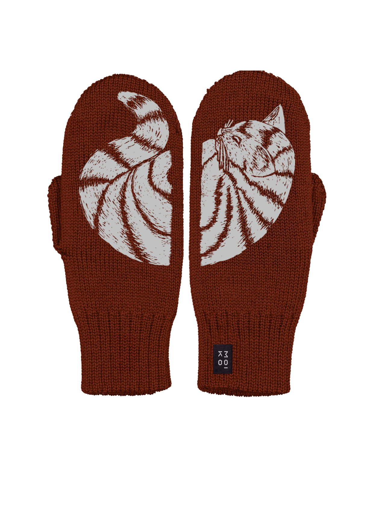 Katti lapaset Terrakotta