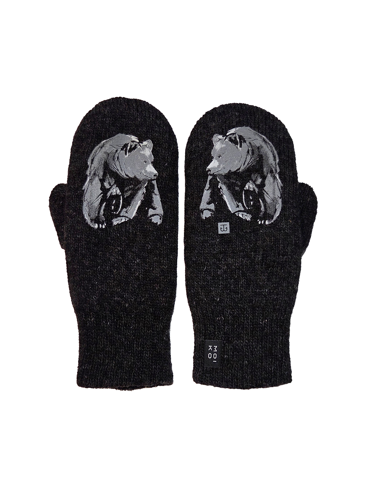 Lempeä Karhu Finullsfår ull vantar