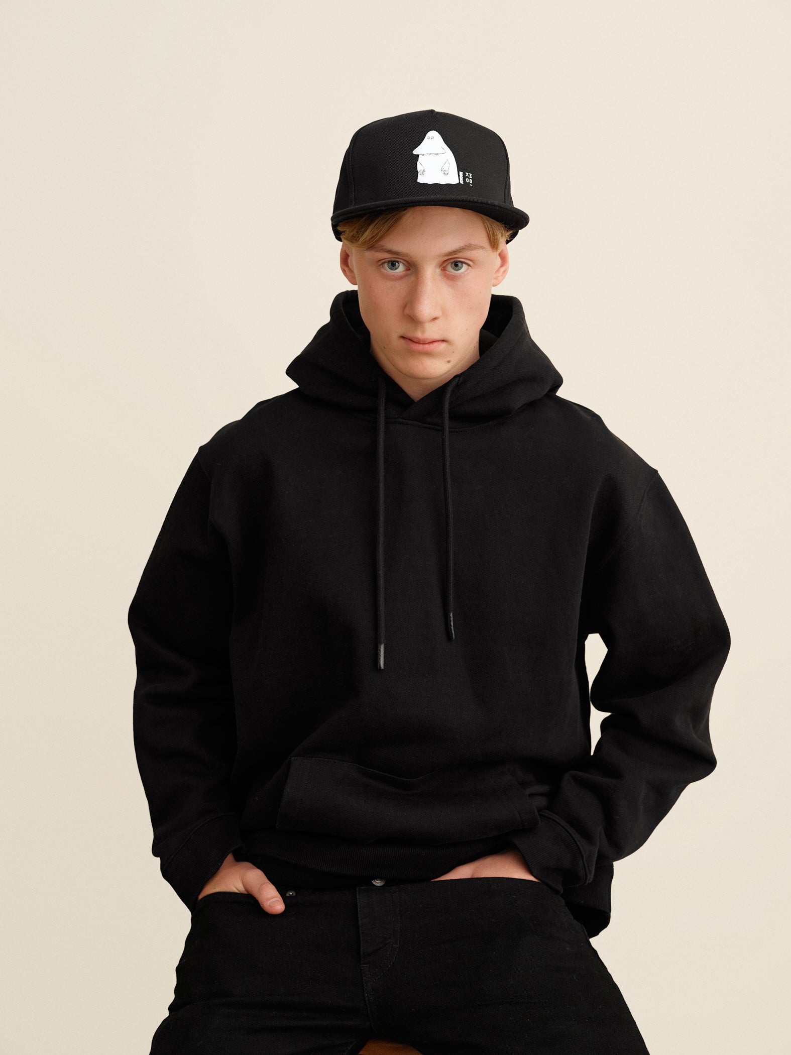 "The Groke" Moomin snapback cap