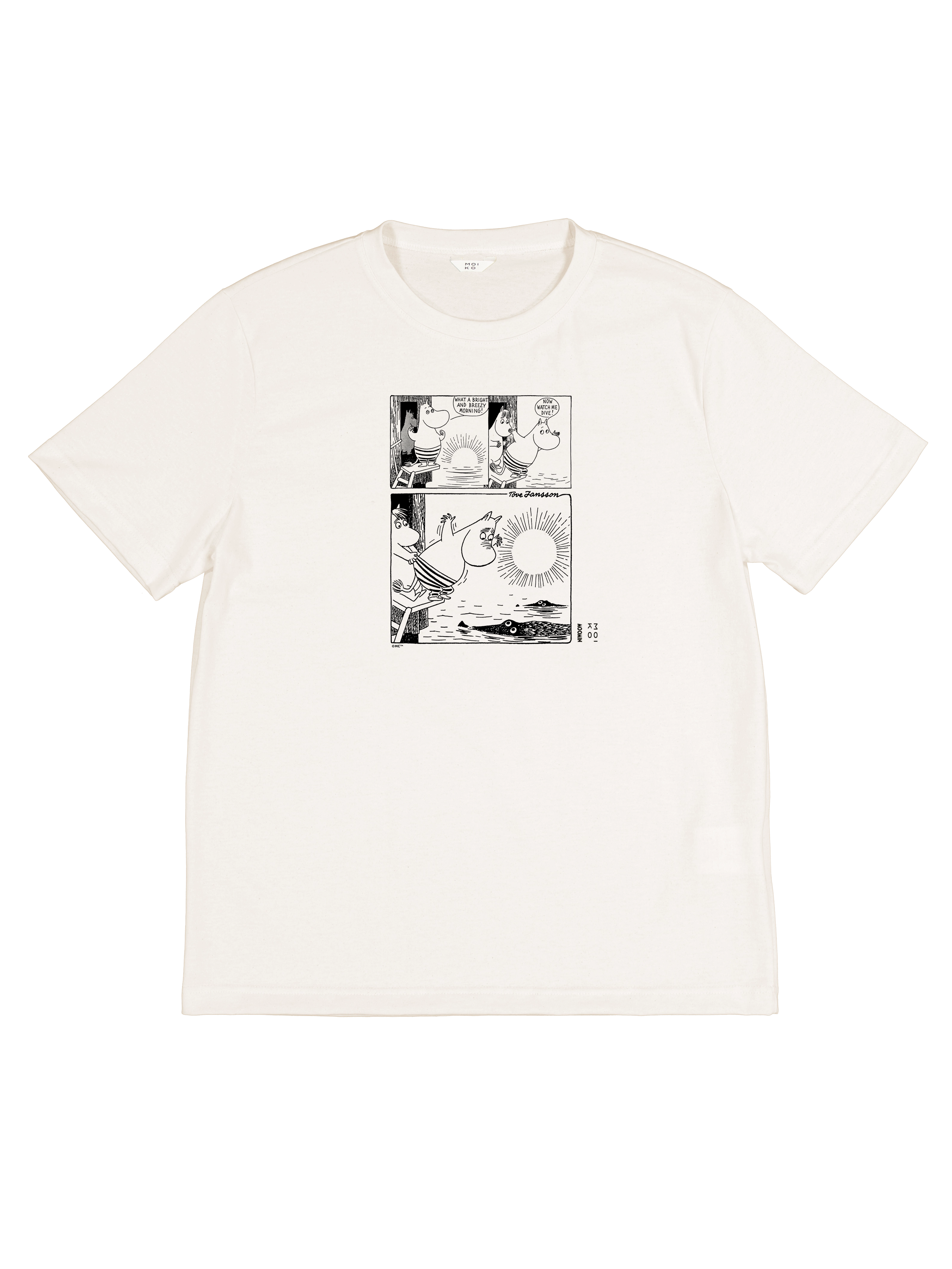 Aamu-uinti Muumi t-paita