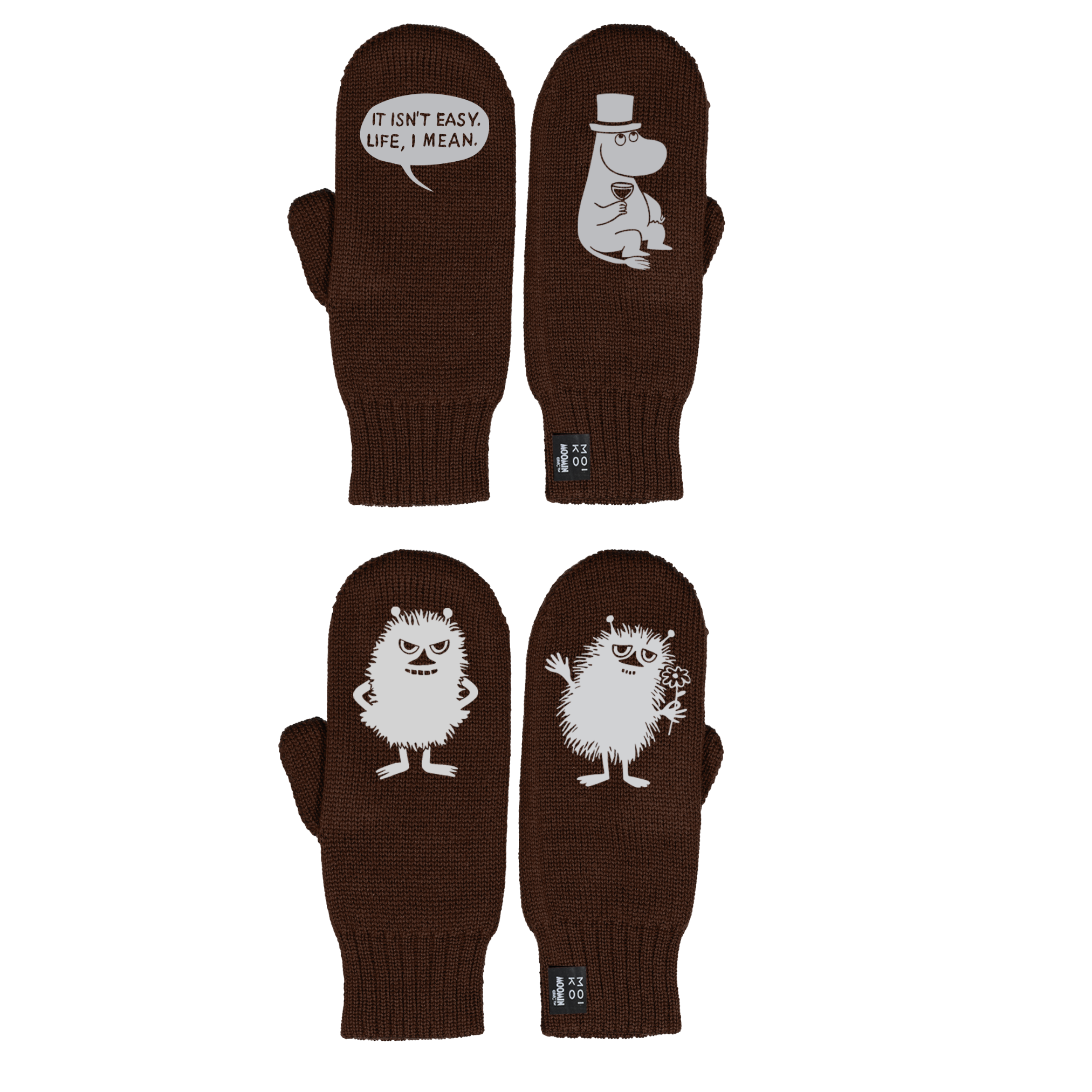 Pappa and a charmer mittens set