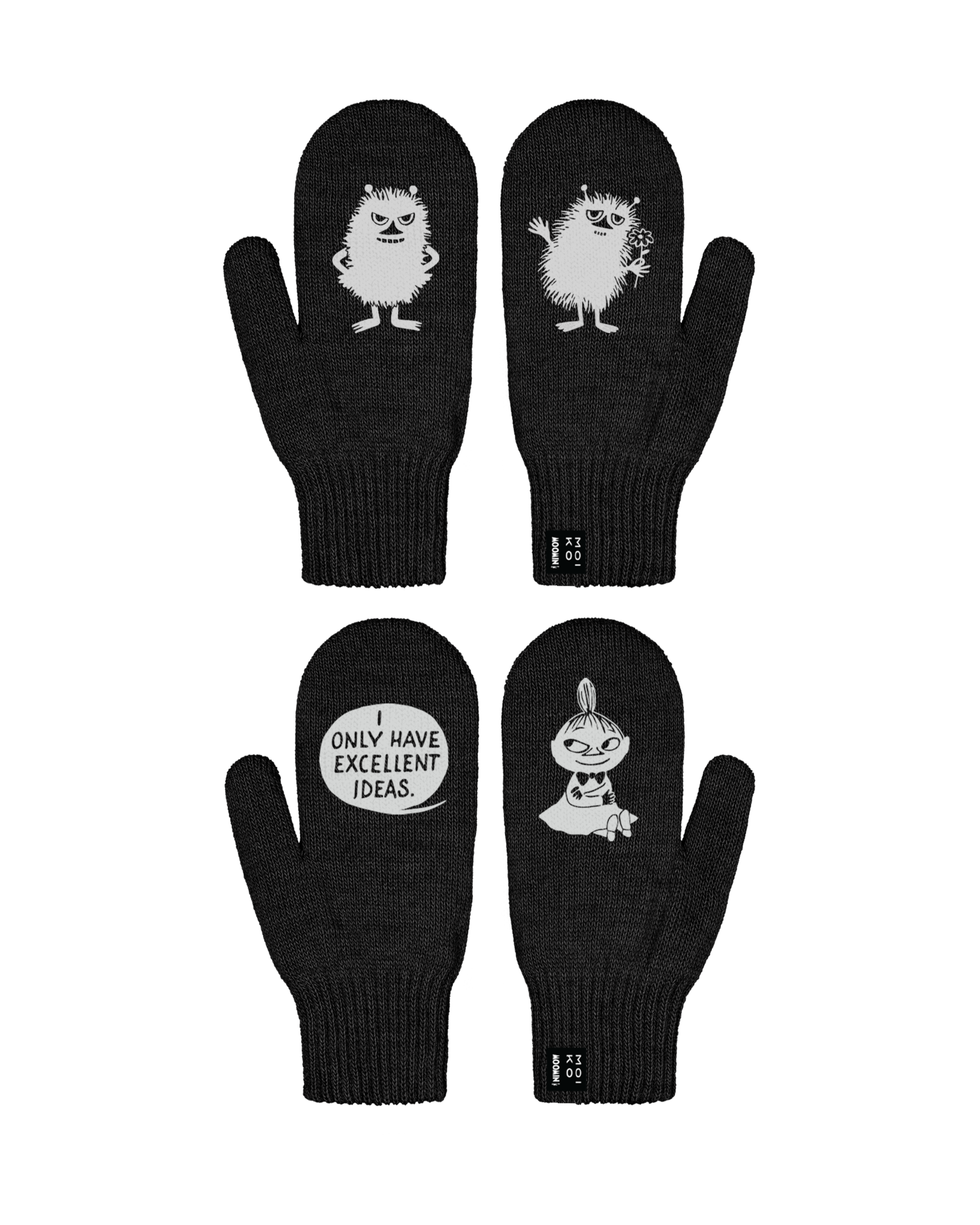 Stinky and Little My woolmix set