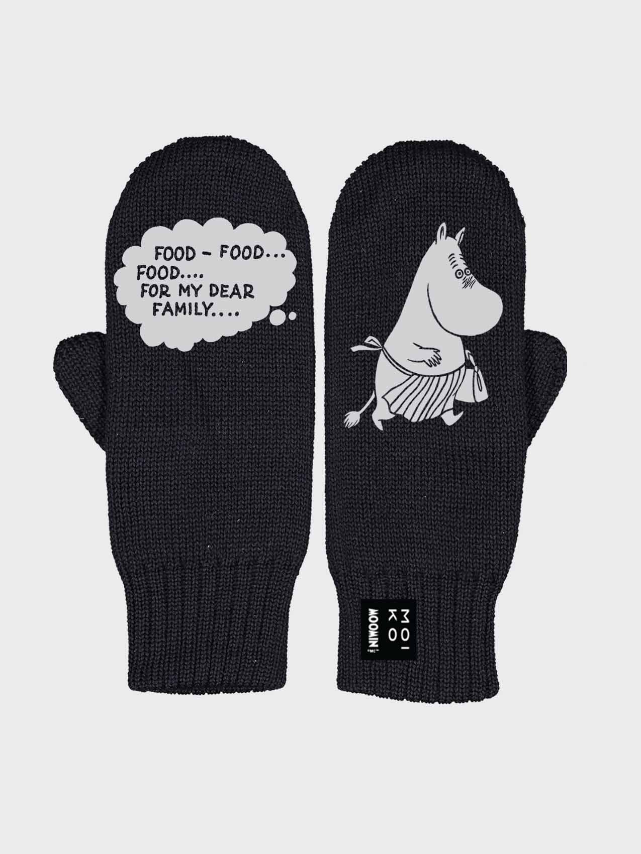 Arki Muumimamma lapaset Musta