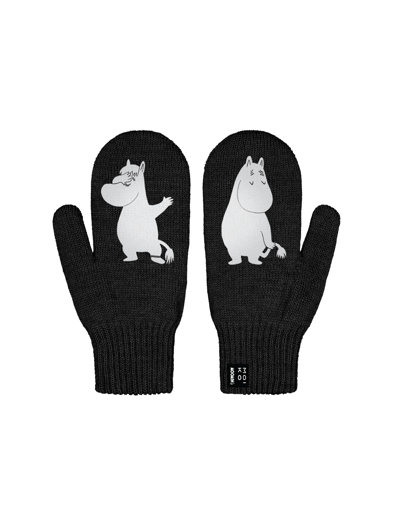 Moomin in Love wool mix mittens