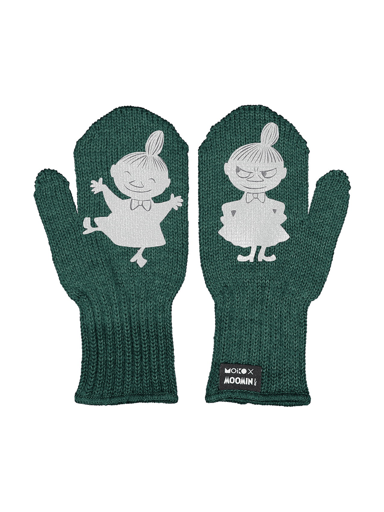 Kuje Muumi lasten lapaset Metsänvihreä