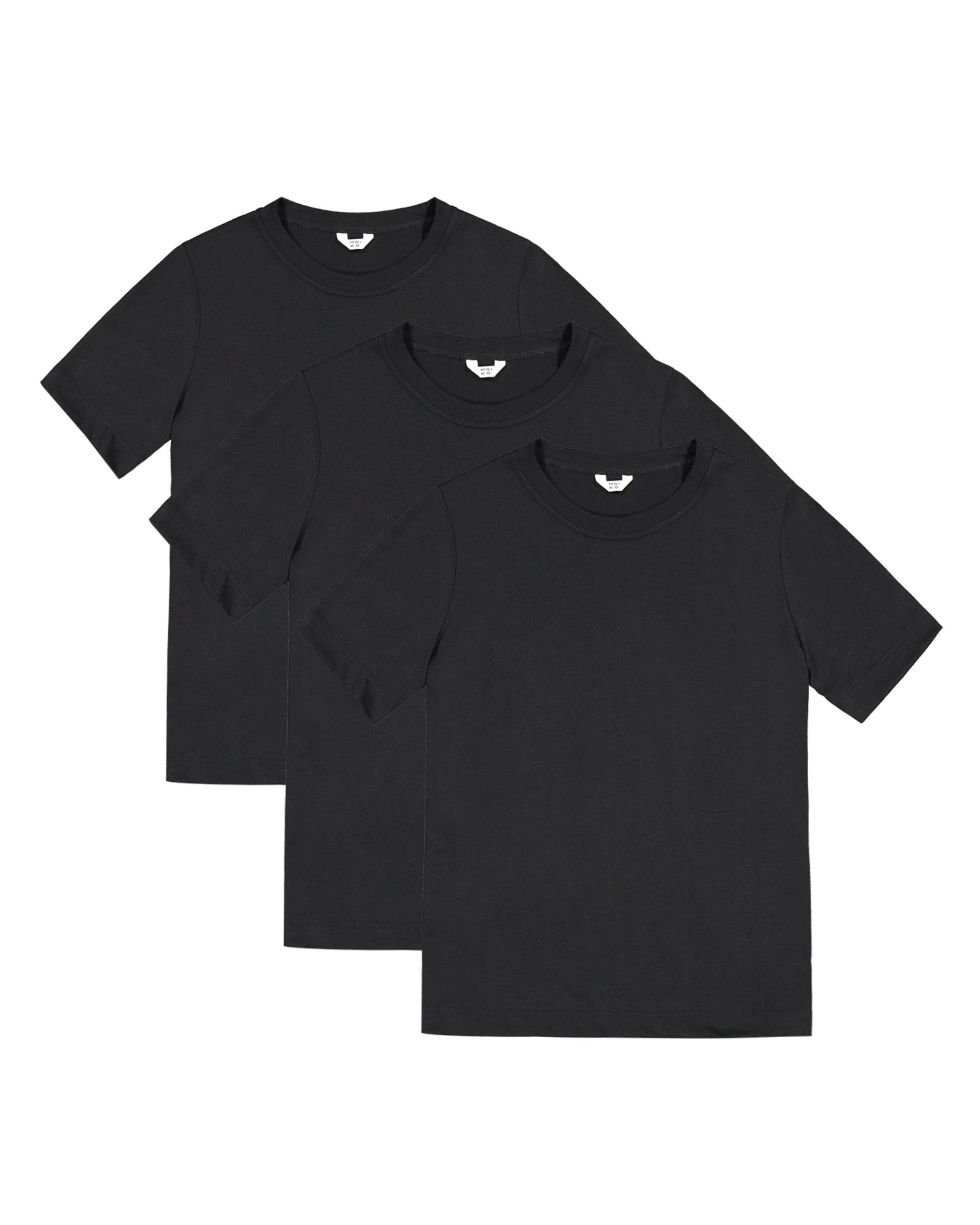 Mustat unisex t-paidat