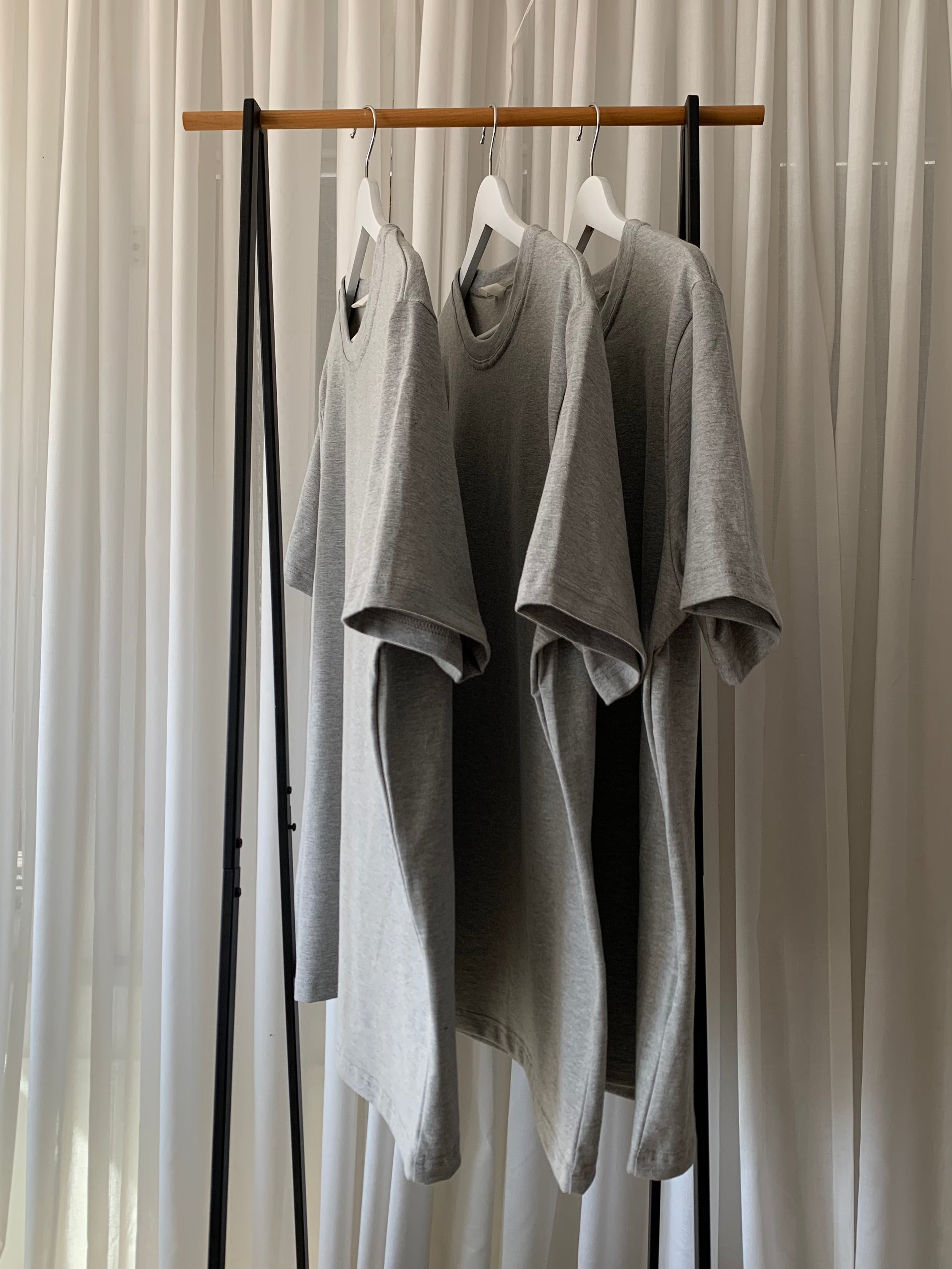 Gray t-shirts