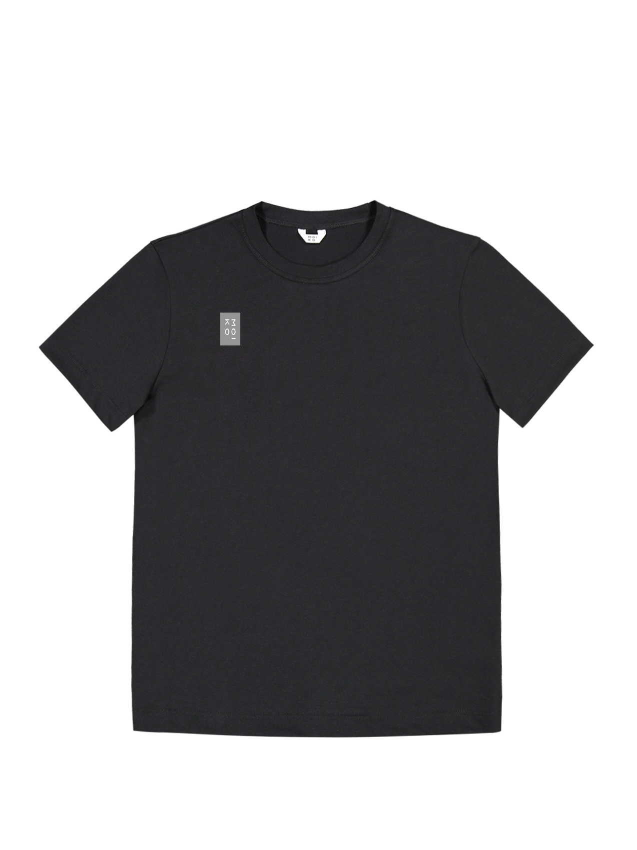 Logo unisex T-paita Musta