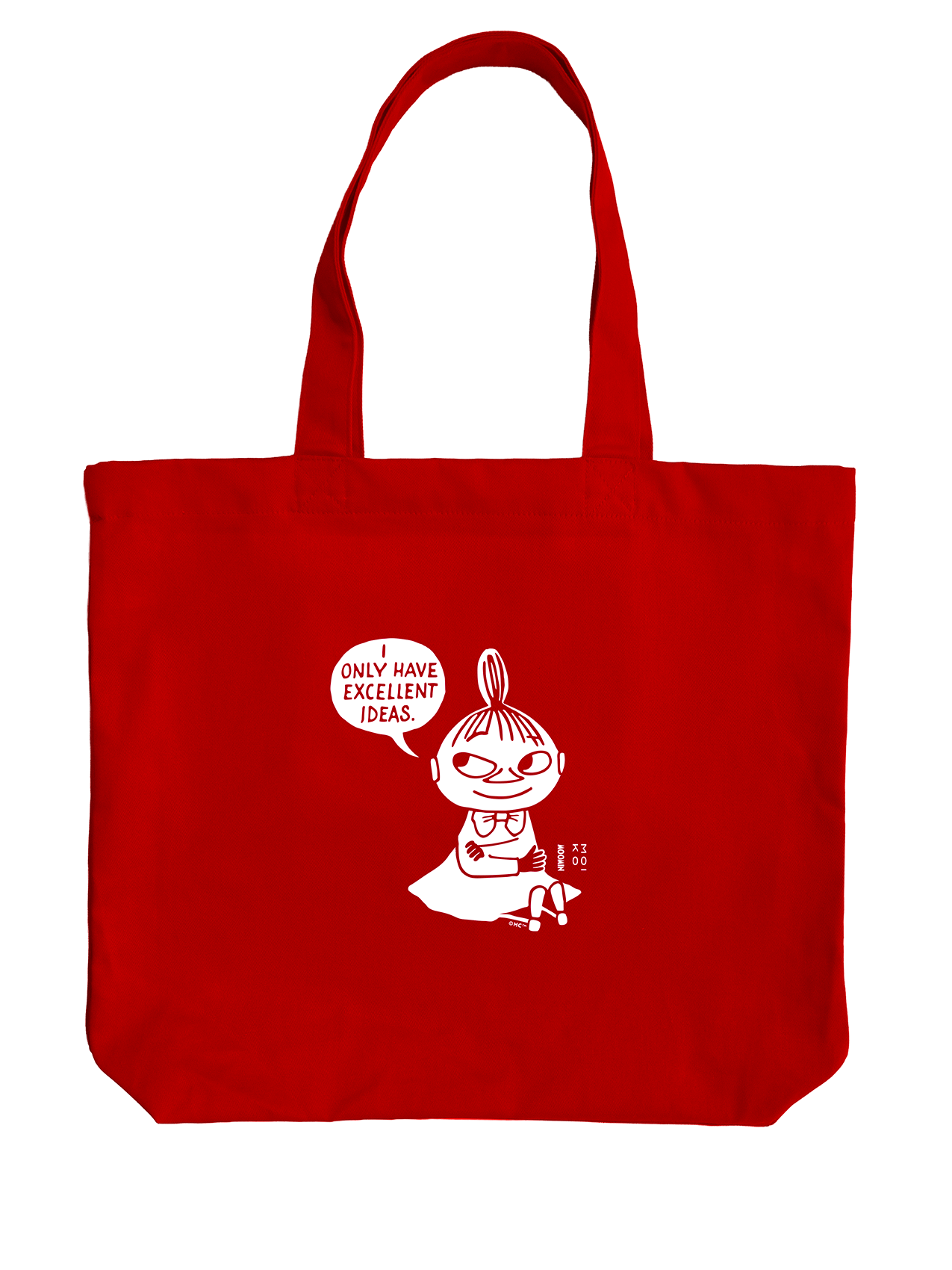 Klyftiga Lilla My Mumin tygväska