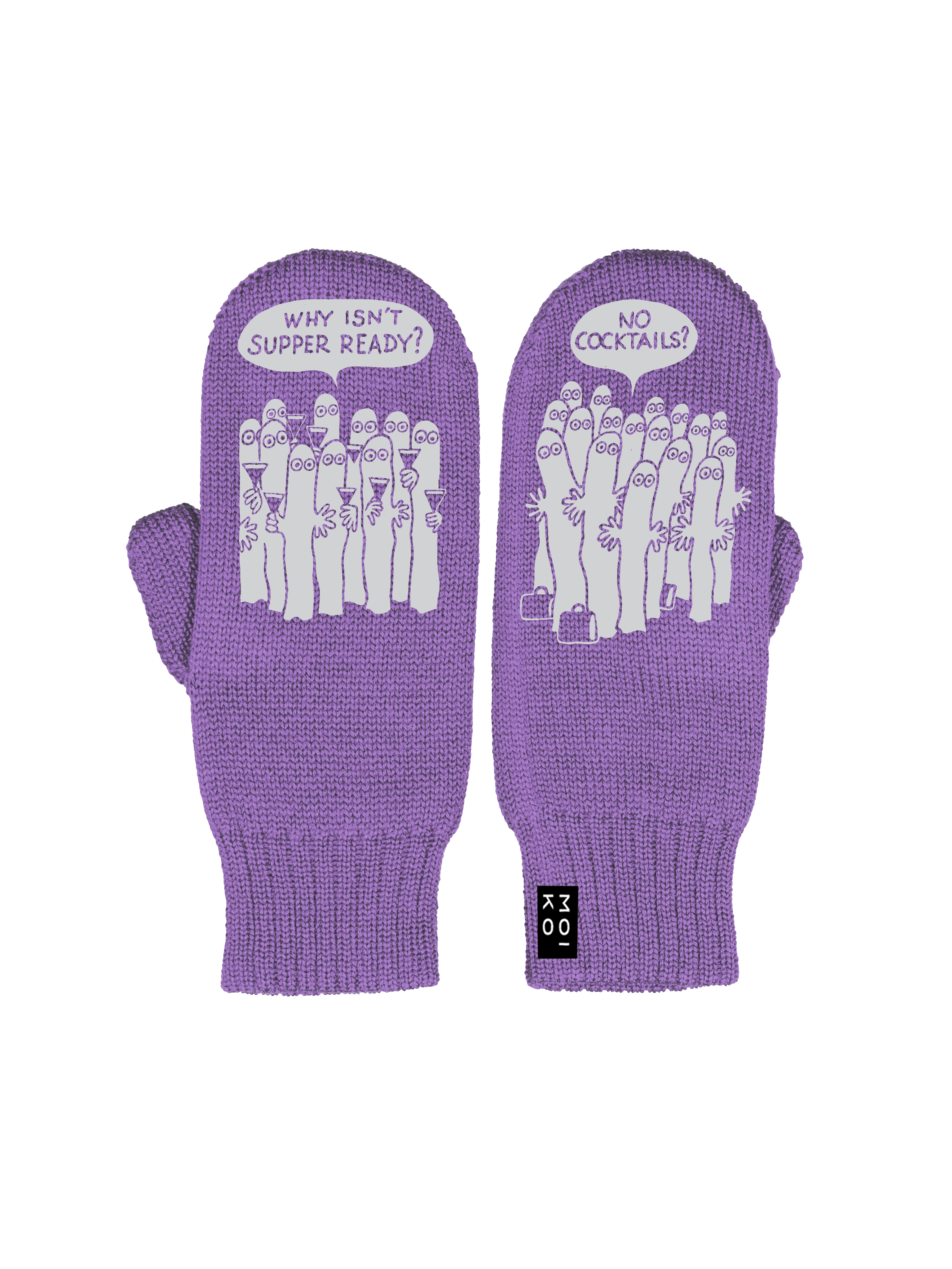 Yllätysvieraat Muumi lapaset Lilac