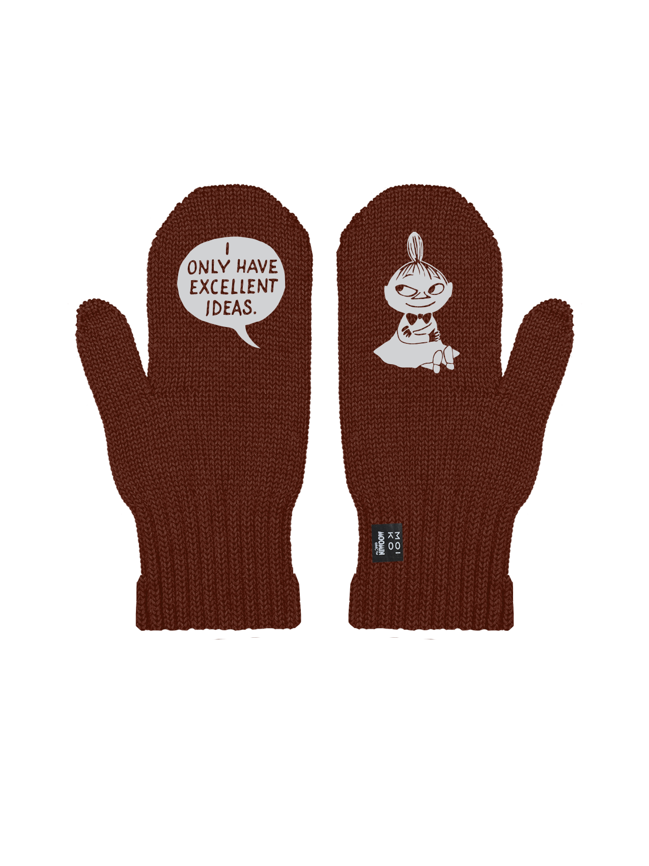 Välkky Muumi lapaset Terrakotta