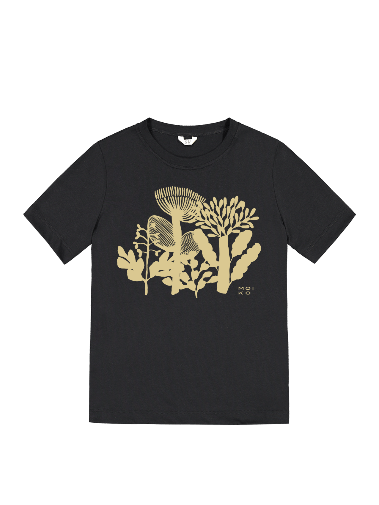 Herbarium naisten T-paita Musta