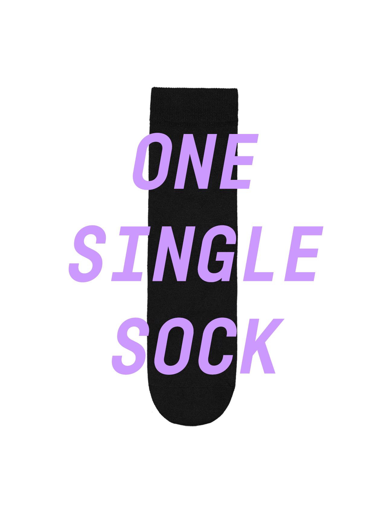 One Single Sock Musta
